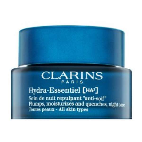 Clarins Hydra-Essentiel [HA²] éjszakai krém Plumps Moisturizes and Quenches Night Care 50 ml