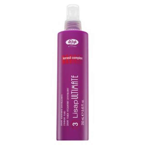 Lisap Ultimate Straight Fluid hőre fixáló spray kisimított és fényes hajért 250 ml