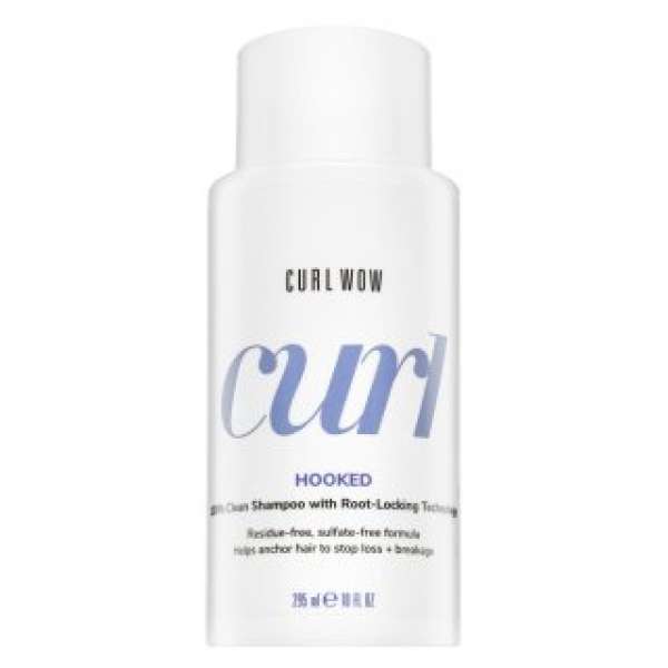 Color Wow Curl Hooked 100% Clean Shampoo szulfátmentes sampon hullámos és göndör hajra 295 ml