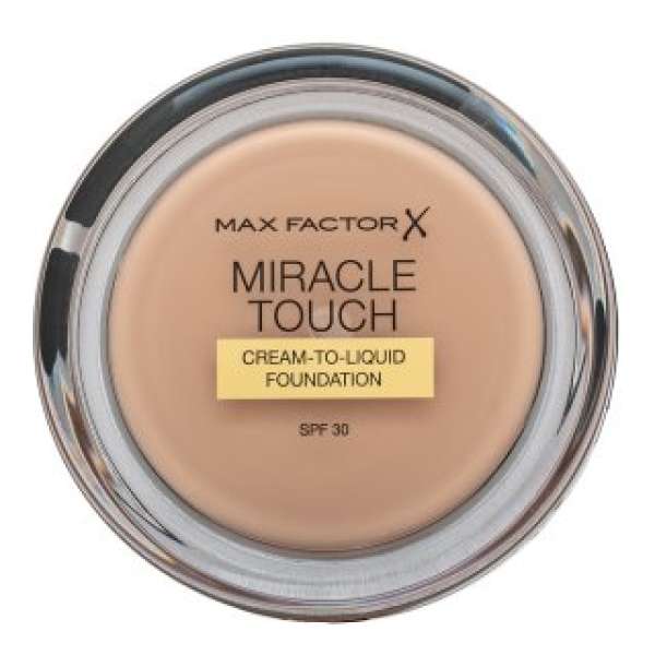 Max Factor Miracle Touch Foundation hosszan tartó make-up hidratáló hatású 45 Warm Almond 11,5 g