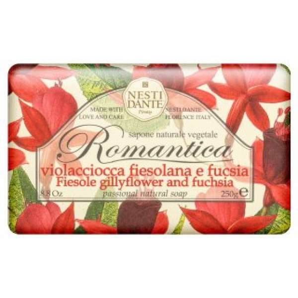 Nesti Dante Romantica szappan Natural Soap Gillyflower & Fucsia 250 g