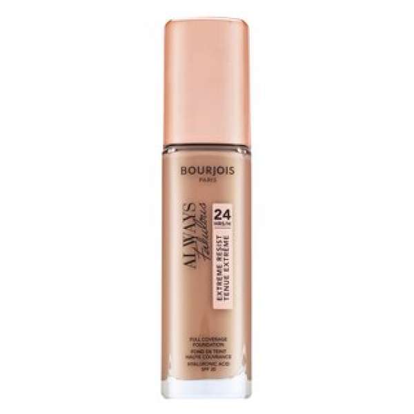 Bourjois Always Fabulous 24HRS Extreme Resist Foundation folyékony make-up tónusegyesítő 400 Beige Rose 30 ml