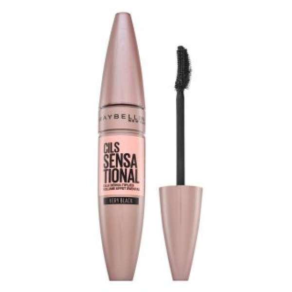 Maybelline Lash Sensational Full Fan Effect Mascara szempillaspirál szempilla meghosszabbítására és göndörítésére Very Black 9,5 ml