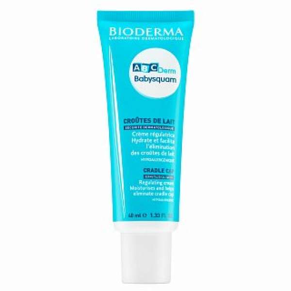 Bioderma ABCDerm Babysquam Cradle Cap Cream krém az elhalt haj hámsejtekre gyerekeknek 40 ml