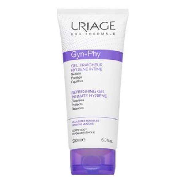 Uriage Gyn-Phy emulzió intim higiénára Intimate Hygiene Refreshing Gel 200 ml