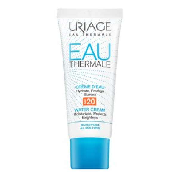 Uriage Eau Thermale Water Cream SPF20 micelláris sminklemosó normál / kombinált arcbőrre 40 ml
