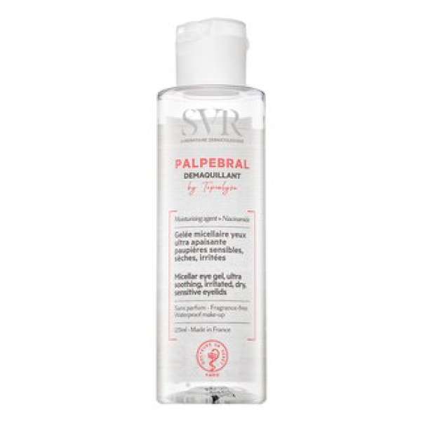 SVR Palpebral Demaquillant Micellar Eye Gel finom szem sminktisztító nyugtató hatású 125 ml
