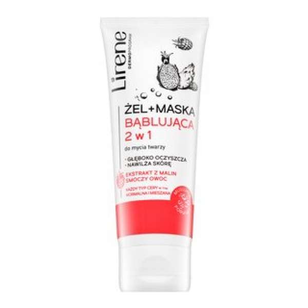 Lirene Face Cleansing Gel and Mask tisztító maszk 2az 1-ben 75 ml