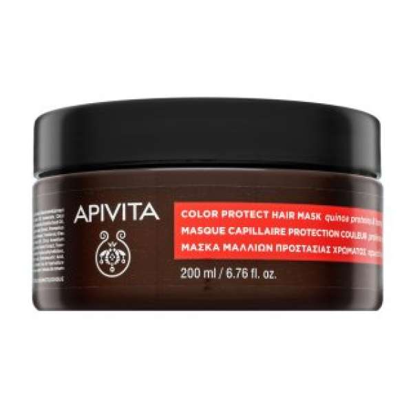 Apivita Color Seal Color Protect Hair Mask tápláló maszk festett hajra 200 ml