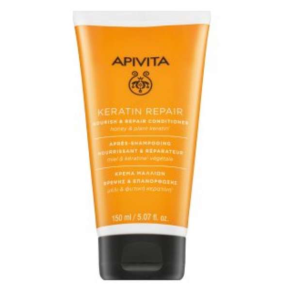 Apivita Keratin Repair Nourish & Repair Conditioner tápláló kondicionáló nagyon száraz és sérült hajra 150 ml