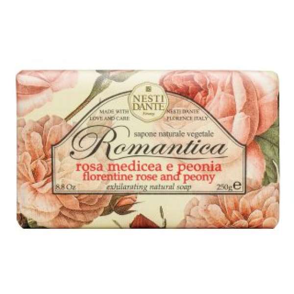 Nesti Dante Romantica szappan Natural Soap Florentine Rose & Peony 250 g