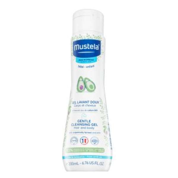 Mustela Bébé sampon és tusfürdő 2in1 Gentle Cleansing Gel 200 ml