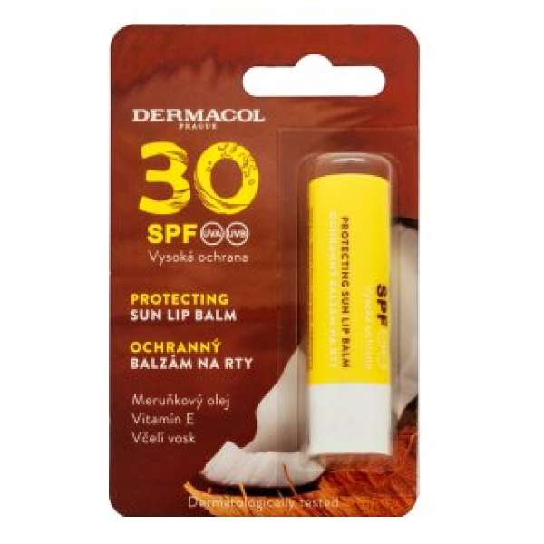 Dermacol Sun ajakvédő balzsam Protecting Sun Lip Balm SPF 30 6 g