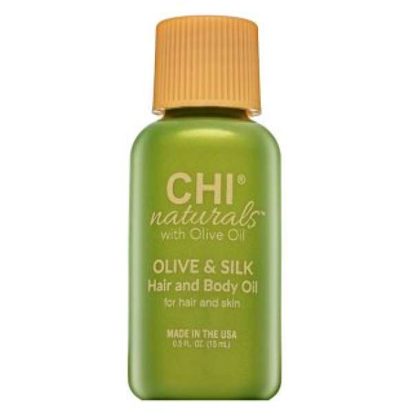 CHI Naturals with Olive Oil Olive & Silk Hair and Body Oil olaj hajra és testre 15 ml