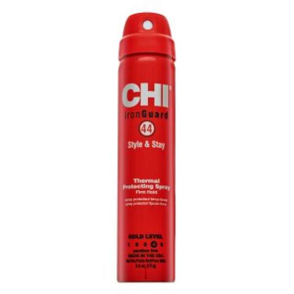 CHI 44 Iron Guard Style & Stay Firm Hold Protecting Spray spray hő és nedvesség elleni hajvédelemre