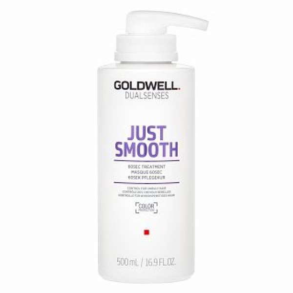 Goldwell Dualsenses Just Smooth 60sec Treatment hajsimító maszk rakoncátlan hajra 500 ml