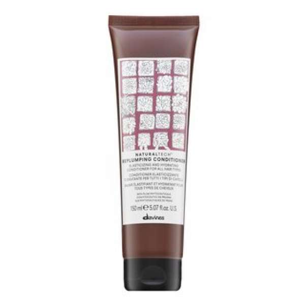 Davines Natural Tech Replumping Conditioner tápláló kondicionáló száraz és töredezett hajra 150 ml