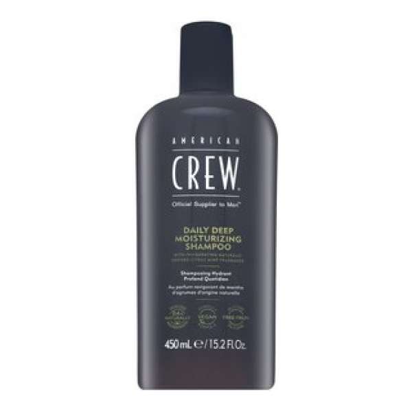 American Crew Daily Deep Moisturizing Shampoo tápláló sampon haj hidratálására 450 ml