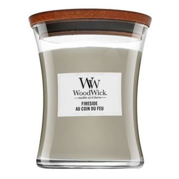 Woodwick Fireside illatos gyertya 275 g