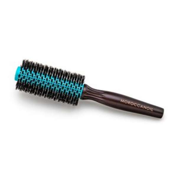 Moroccanoil Wooden Boar Bristle Round Brush 25 mm hajkefe vaddisznó sörtékkel