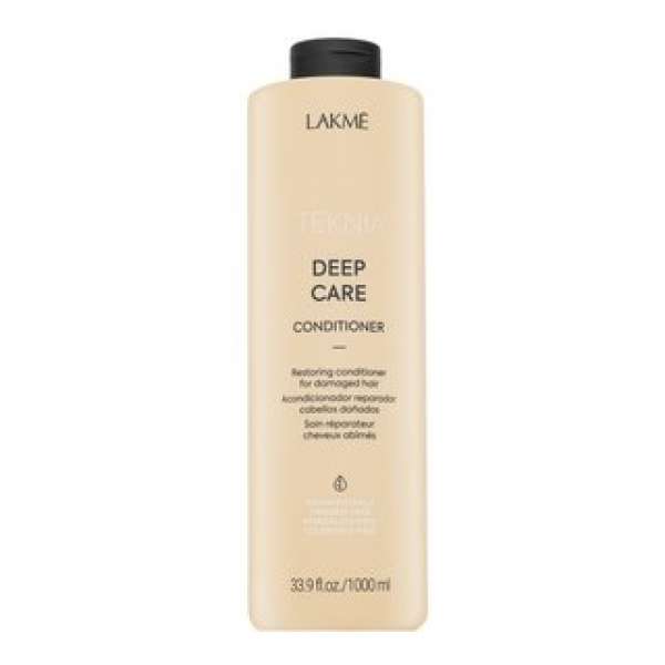 Lakmé Teknia Deep Care Conditioner tápláló kondicionáló száraz és sérült hajra 1000 ml