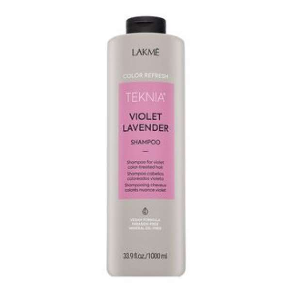 Lakmé Teknia Color Refresh Violet Lavender Shampoo színező sampon lila árnyalatú hajra 1000 ml