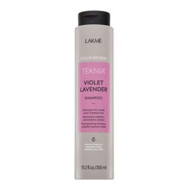 Lakmé Teknia Color Refresh Violet Lavender Shampoo színező sampon lila árnyalatú hajra 300 ml