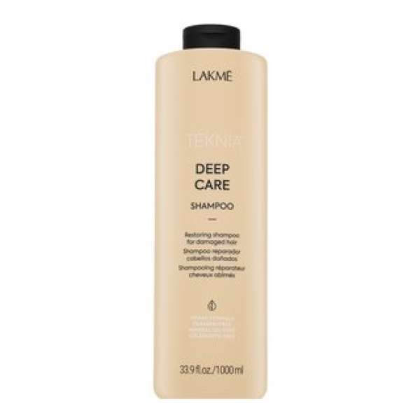 Lakmé Teknia Deep Care Shampoo tápláló sampon száraz és sérült hajra 1000 ml