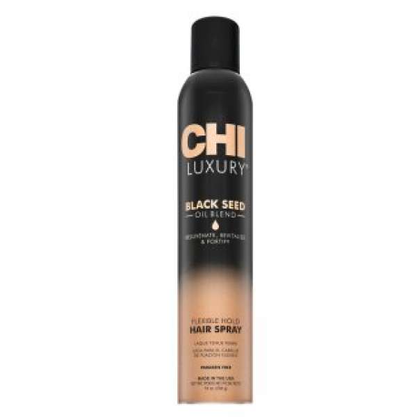 CHI Luxury Black Seed Oil Flexible Hold Hair Spray hajlakk definiálásért és volumenért 284 g