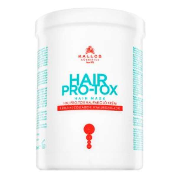 Kallos Hair Pro-Tox Hair Mask tápláló maszk keratinnal 1000 ml
