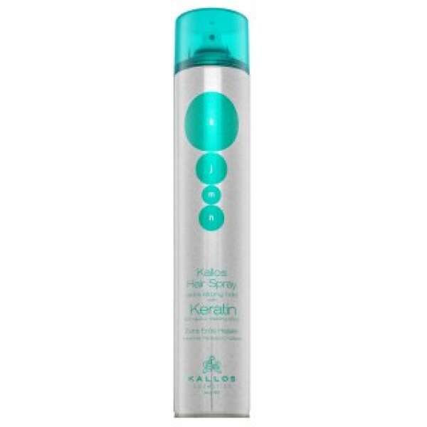 Kallos Keratin Hair Spray Extra Strong Hold extra erős hajlakk keratinnal 750 ml