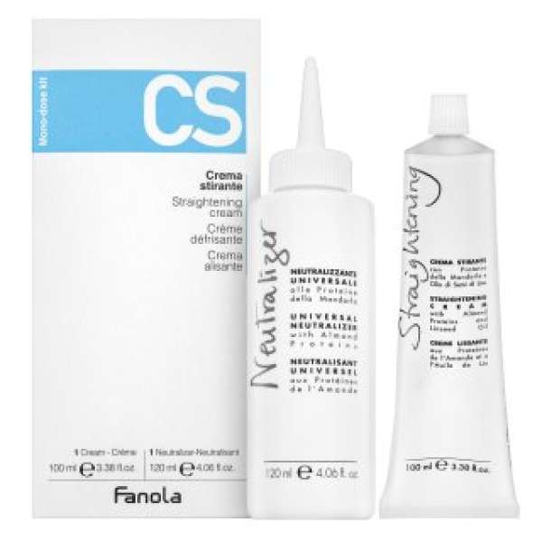 Fanola CS Straightening Cream krém haj kiegyenesítésére 120 ml + 100 ml