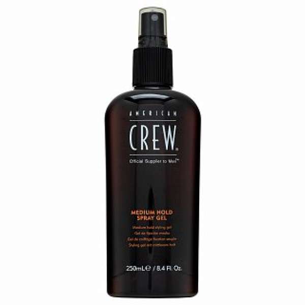 American Crew Medium Hold Spray Gel hajzselé spray formában közepes fixálásért 250 ml