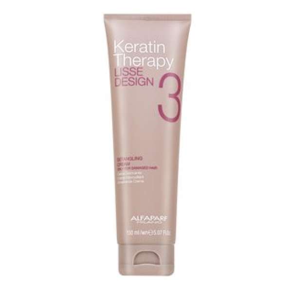 Alfaparf Milano Lisse Design Keratin Therapy Detangling Cream hajformázó krém könnyed kifésülhetőségért 150 ml