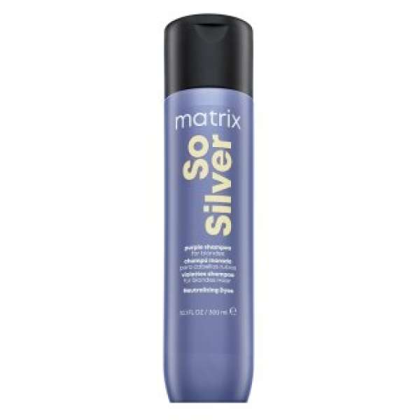 Matrix Total Results Color Obsessed So Silver Shampoo sampon platinaszőke és ősz hajra 300 ml