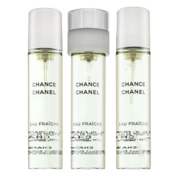 Chanel Chance Eau Fraiche - Refill Eau de Toilette nőknek 3 x 20 ml