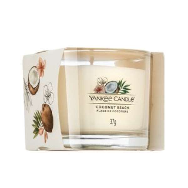 Yankee Candle Coconut Beach fogadalmi gyertya 37 g