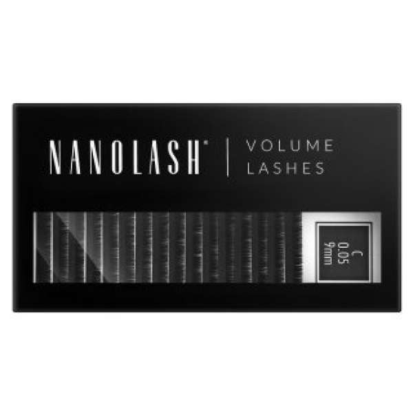 Nanolash Volume Lashes 0.05 C műszempillák 9 mm