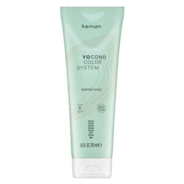 Kemon Yo Cond Color System Toning Cond tonizáló kondicionáló hajszín élénkítésére Beige 250 ml