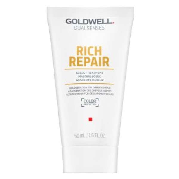 Goldwell Dualsenses Rich Repair 60sec Treatment maszk száraz és sérült hajra 50 ml