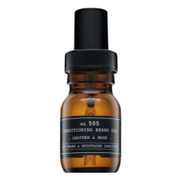 Depot olaj balzsam No. 505 Conditioning Beard Oil Leather & Wood 30 ml