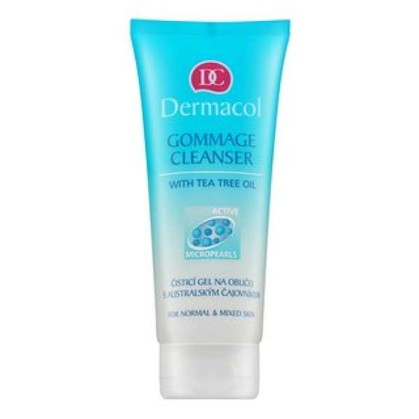 Dermacol Tea Tree Gommage Cleanser tisztító gél 100 ml
