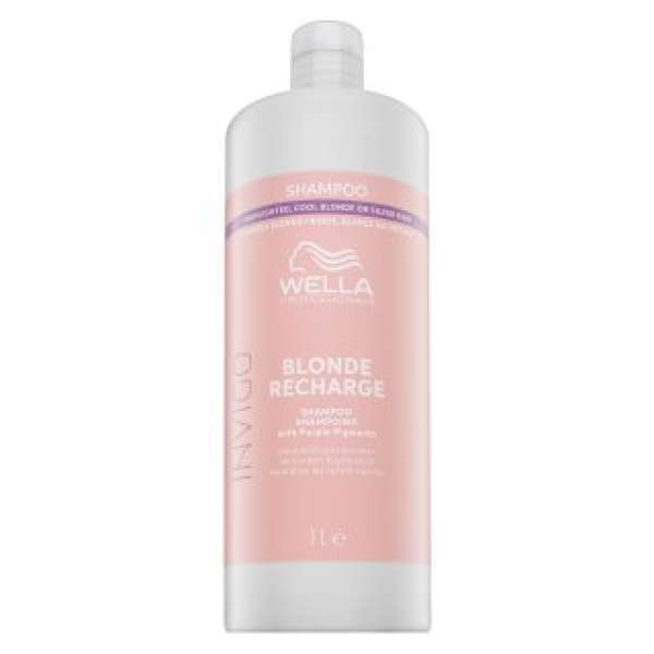 Wella Professionals Invigo Blonde Recharge Shampoo sampon sárga árnyalat ellen 1000 ml