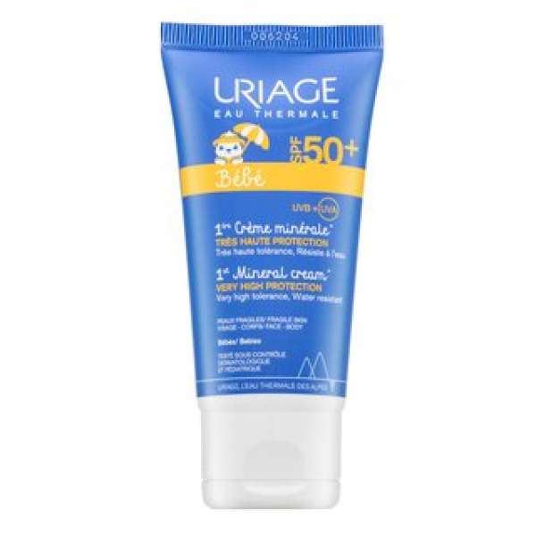 Uriage Bébé 1st Mineral Cream SPF50+ védő krém gyerekeknek 50 ml