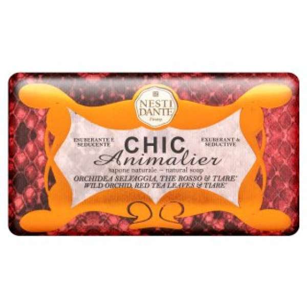 Nesti Dante Chic szappan Animalier Natural Soap Red Pyton 250 g