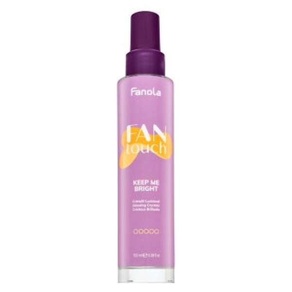Fanola Fan Touch Keep Me Bright Glossing Crystals folyékony kristályok puha és fényes hajért 100 ml