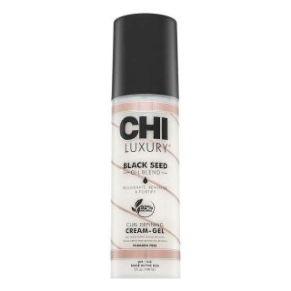 CHI Luxury Black Seed Oil Curl Defining Gel-Cream gél krém a hullámok meghatározására 148 ml