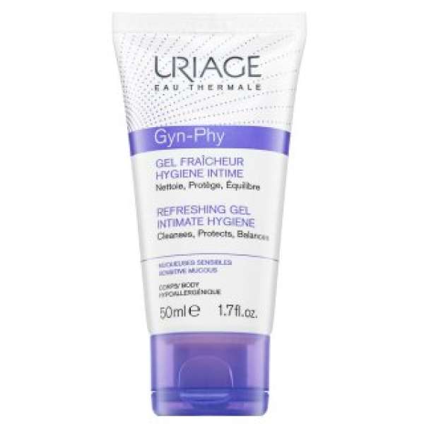 Uriage Gyn-Phy emulzió intim higiénára Intimate Hygiene Refreshing Gel 50 ml