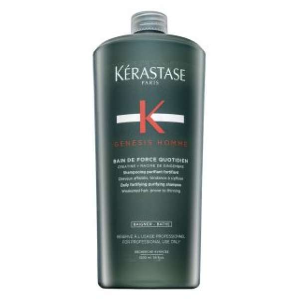 Kérastase Genesis Homme Bain De Force Quotidien erősítő sampon gyenge hajra 1000 ml