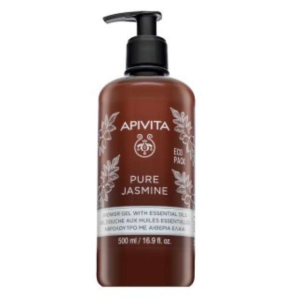 Apivita Pure Jasmine tusfürdő gél Shower Gel with Essential Oils 500 ml